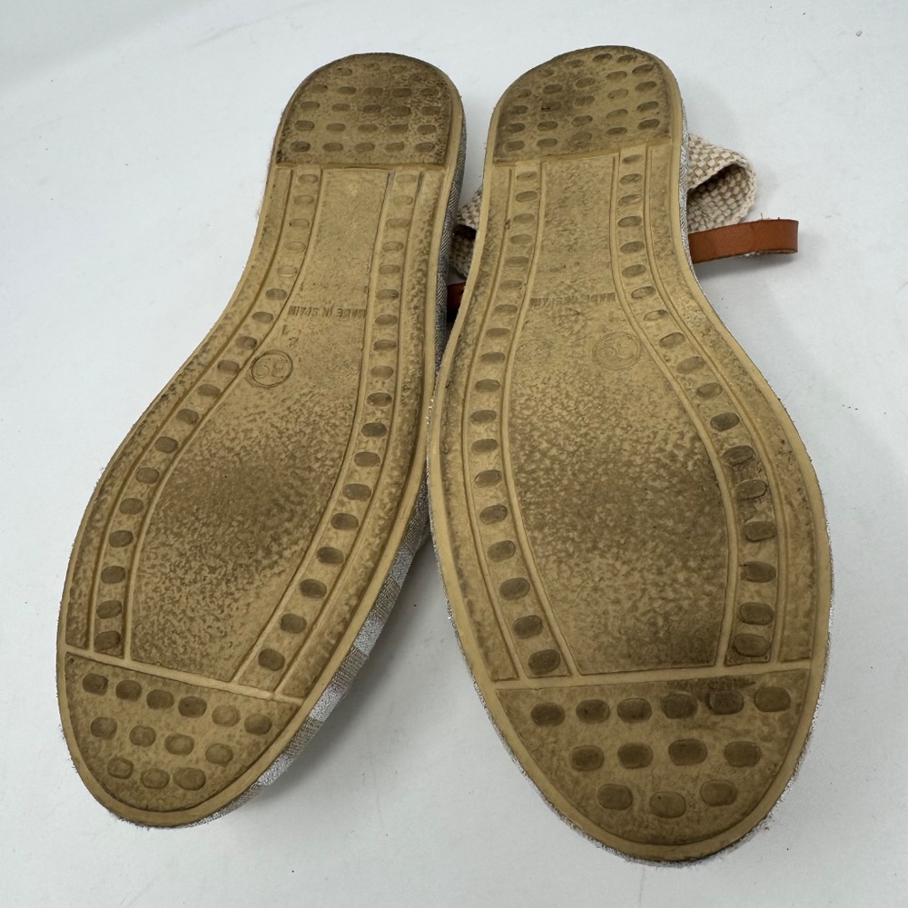 Fly London Women’s Metallic Stripe Flat Sandals EU Size 39 (US Size 8) - Picture 7 of 8